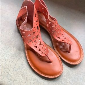 Rock & Candy sandals Baylor, zip back